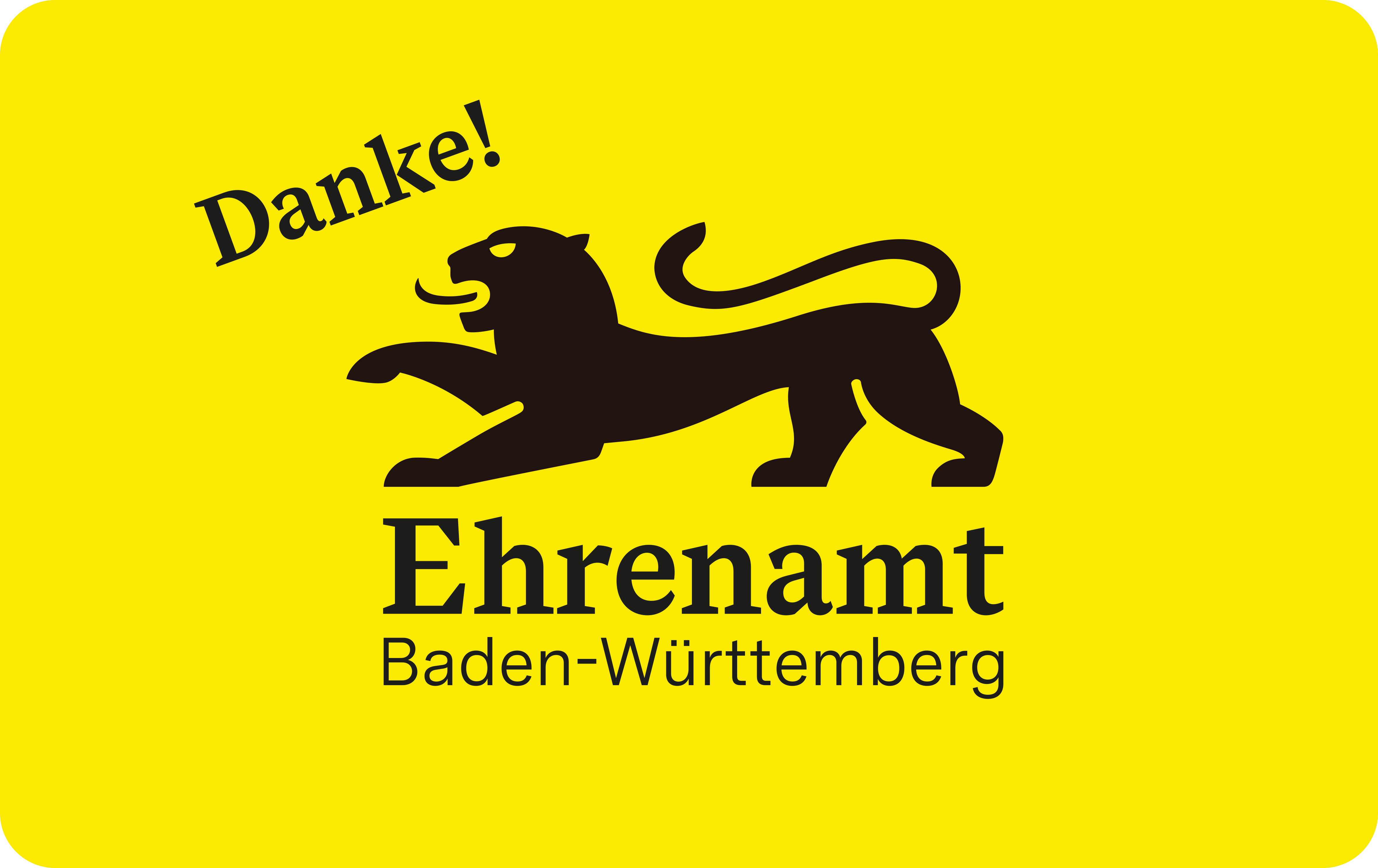 Ehrenamtskarte Baden-Württemberg